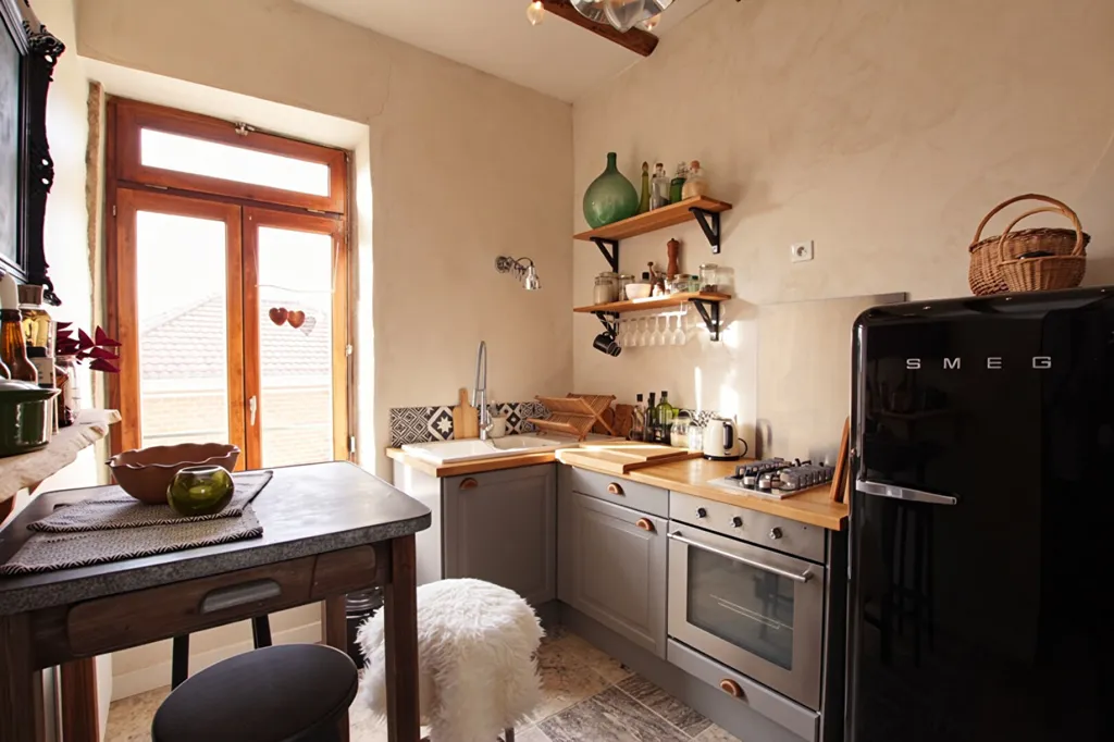 Cuisine - Appartement Atypique dans Village de Toussieu