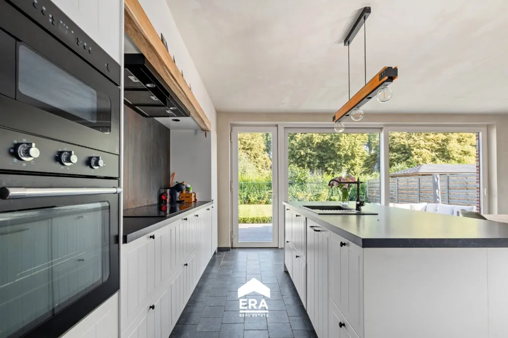 Kitchen - Contemporary House with Garden in Beernem