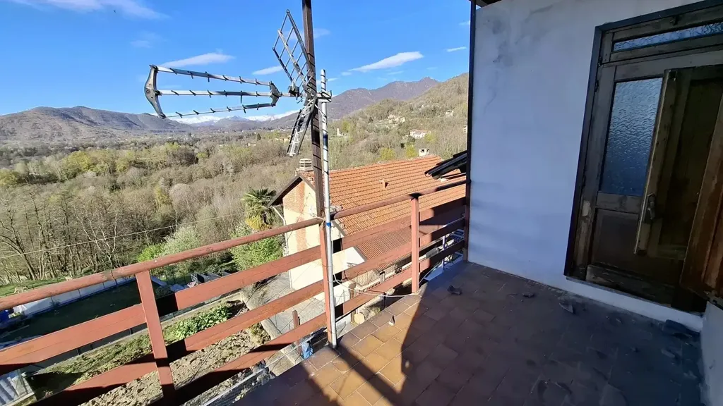 Balcony - Restored Farmhouse with Mountain View, Rocca Canavese