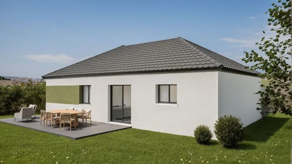 Modern Flat-Plan House with Garage in Bas-Rhin