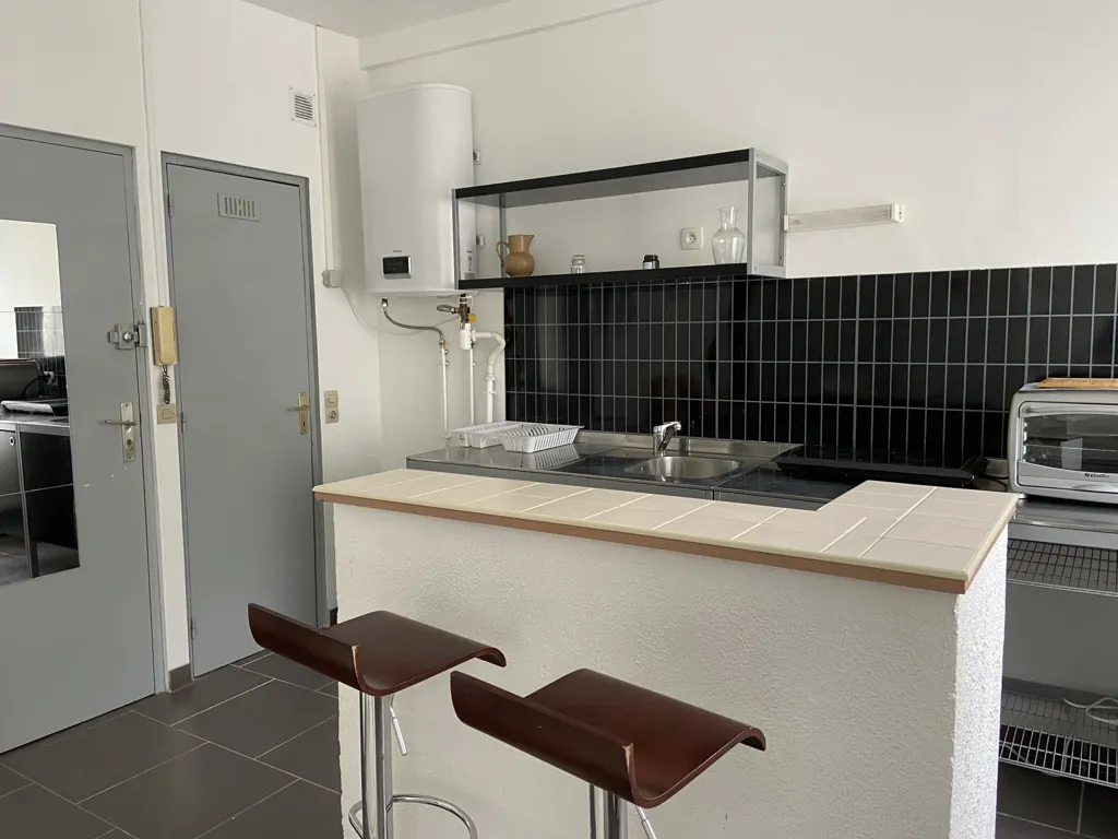 Köök - Studio with Kitchen in Reims