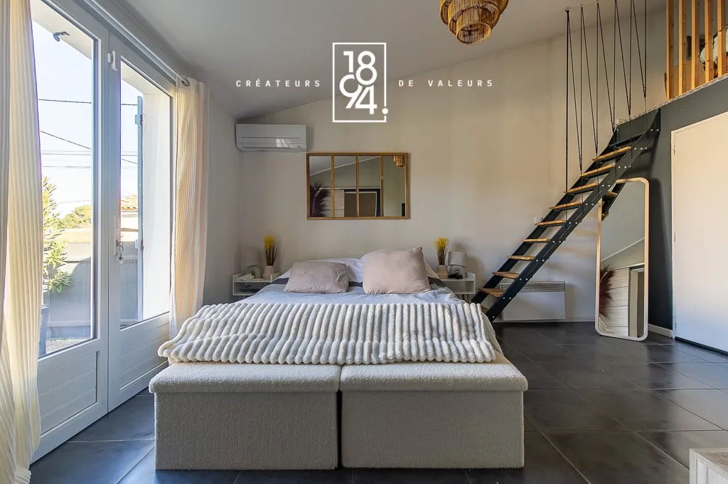 Chambres - Maison de Caractère avec Piscine à Gardanne