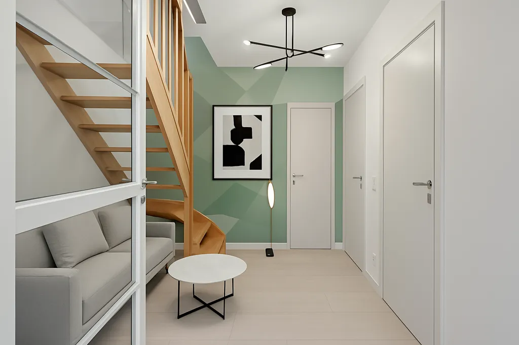 Entrée - Appartement Moderne avec Deux Terrasses à Bruges
