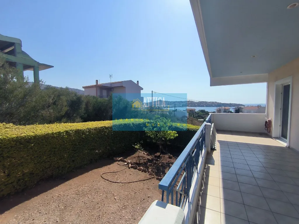 Balcony - Detached House with Sea View near Harakas