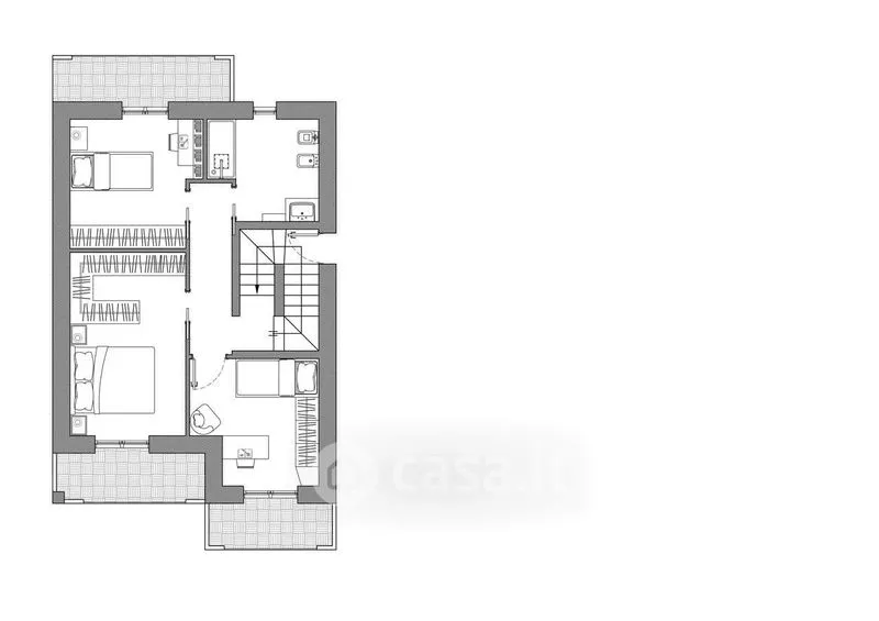 Plaan - Contemporary Villa with Private Garden in Mozzate