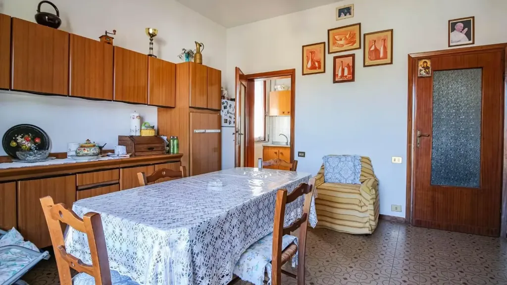 Dining Room - Apartment with Balcony in Vecchiano Centre