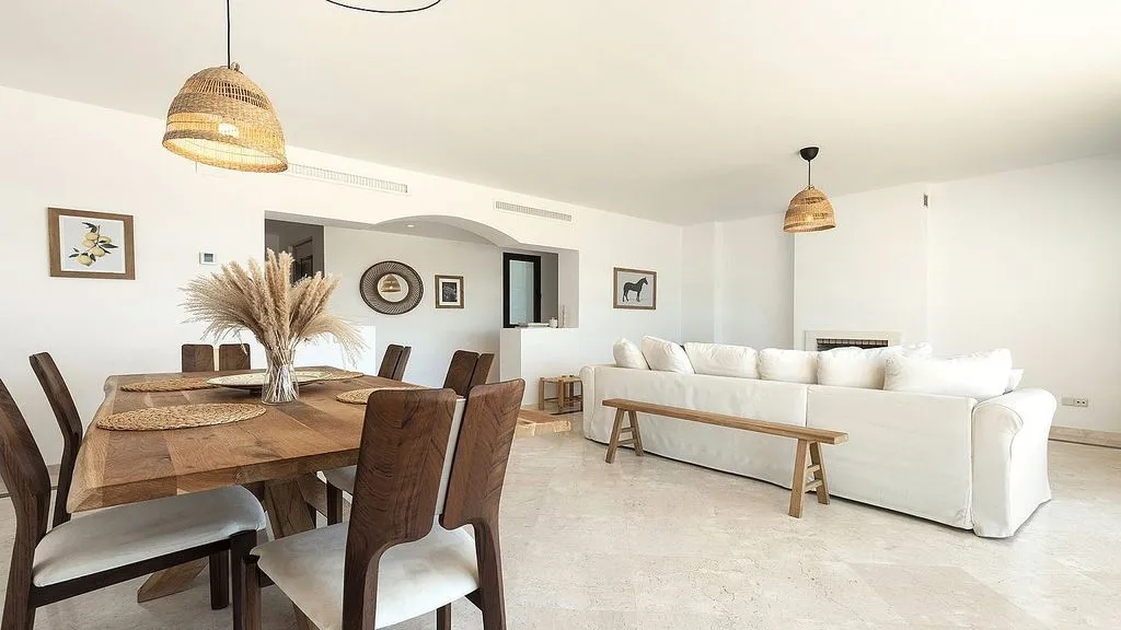 Sala da pranzo - Penthouse with Pool in Casares Costa