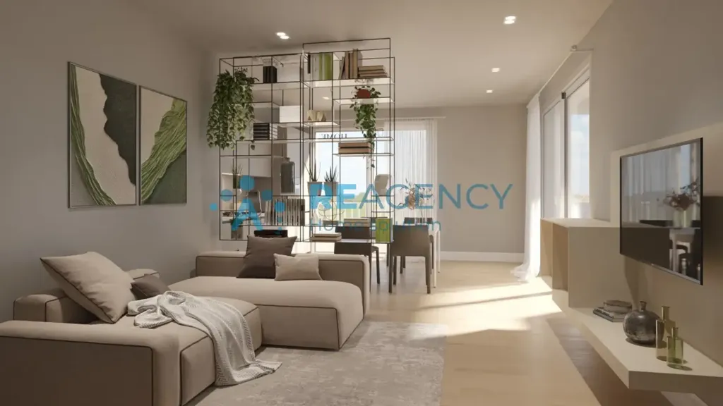 Séjour - New Triplex with Garden in Legnago