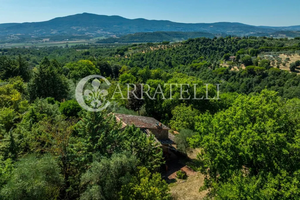 Õhuvaade - Luxury Farmhouse with Panoramic Views in Città della Pieve