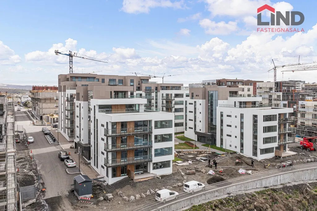 Vista aerea - Apartment with Sea View in Reykjavik