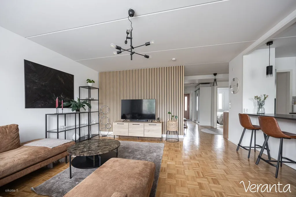 Séjour - Modernised Apartment with Sauna in Loukonlahti, Pirkkala