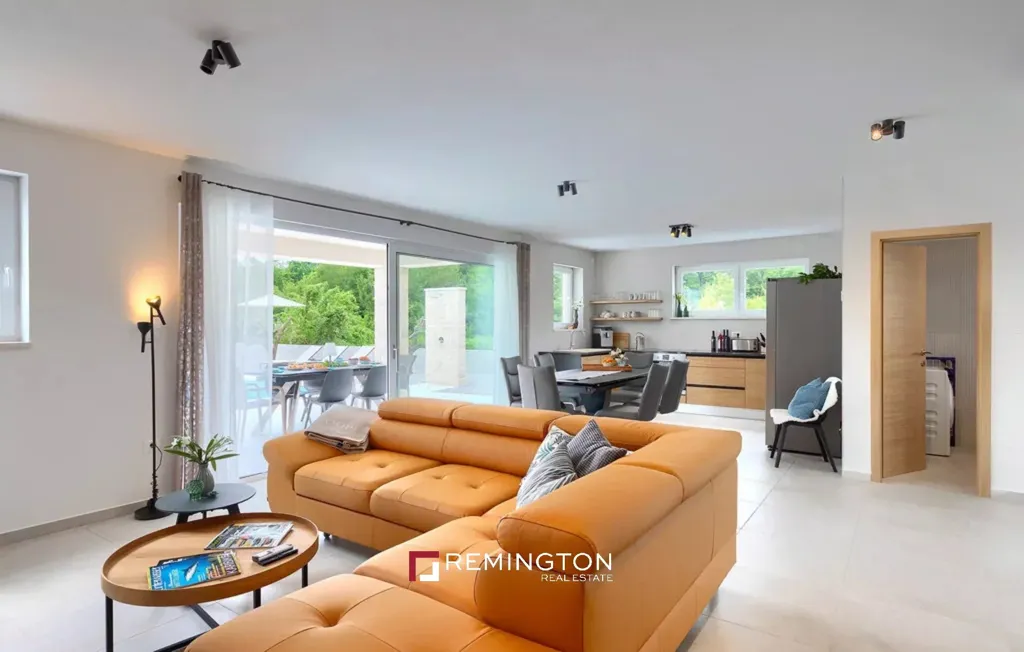 Living Room - House with Heated Pool in Istrian Village