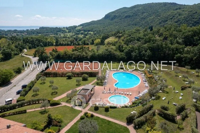 Õhuvaade - Rented Duplex with Pool in Costermano sul Garda