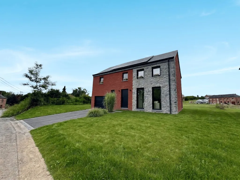 Extérieur - Maison Neuve avec Jardin à Wanlin, Houyet