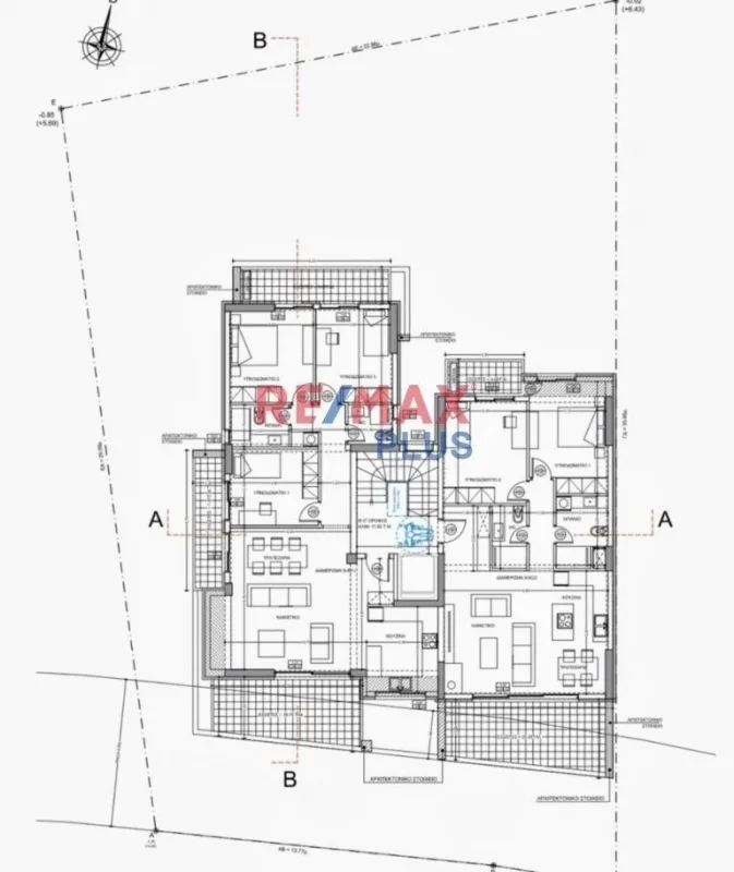 Floor Plan - Luxury Apartment with Sea View in Alimos