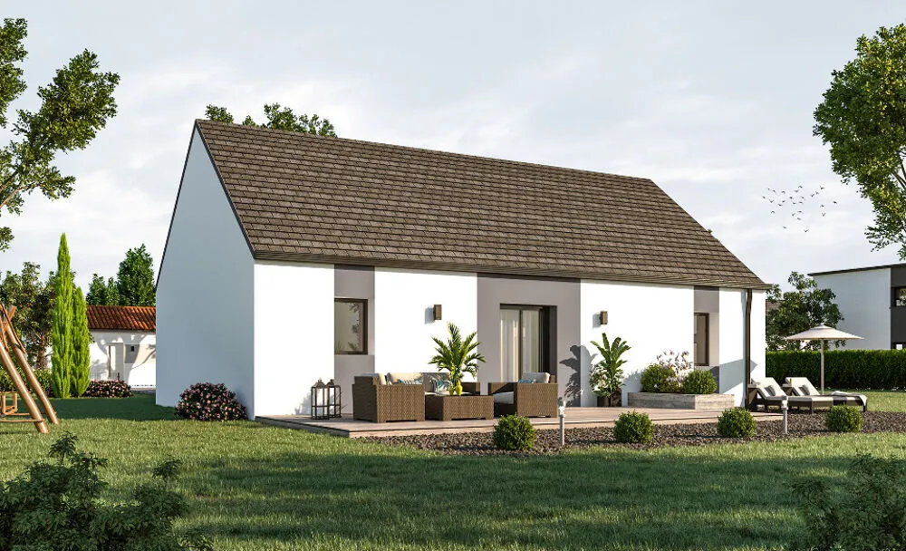 Modern Flat-Plan House with Garden in Iffendic