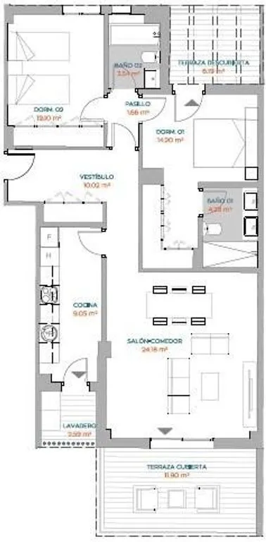 Luxury Apartment with Pool in Málaga