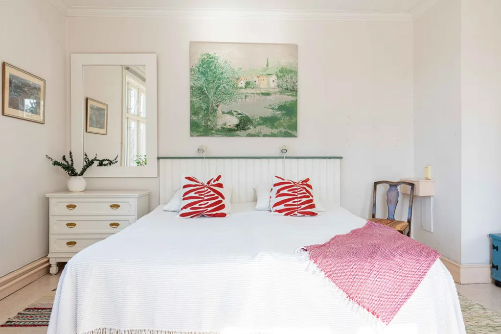 Camere da letto - Charming Farmhouse with Workshop in Nyhem