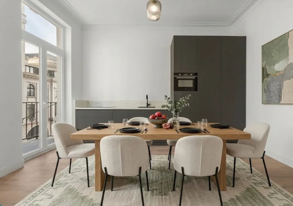 Söögituba - Duplex Apartment with Character in Ostend