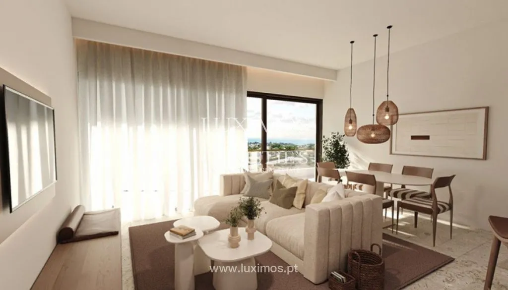 Séjour - 1-Bedroom Apartment with Pool in Carvoeiro