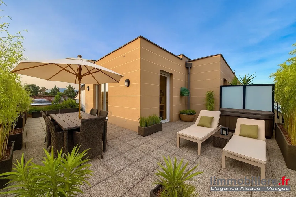 Terrasse - Appartement Récent avec Terrasse près d'Obernai