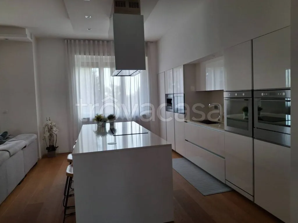Cuisine - Rustic-Style Apartment with Mountain View in Orbassano
