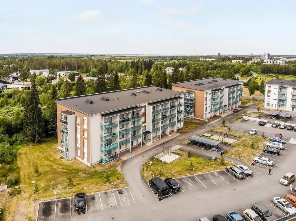 Õhuvaade - Modern Flat with Balcony in Oulu