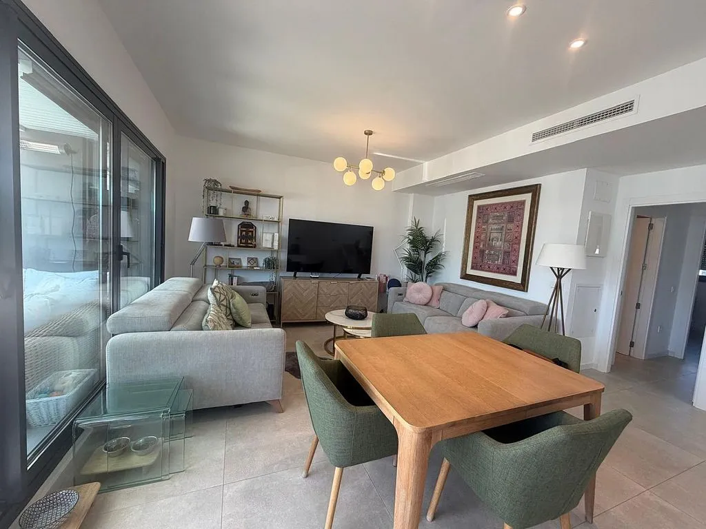 Living Room - Penthouse with Pool on Avenida Mar de Alborán