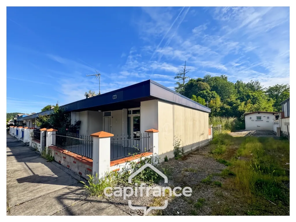 Extérieur - Bungalow avec terrasse et jardin à Agen