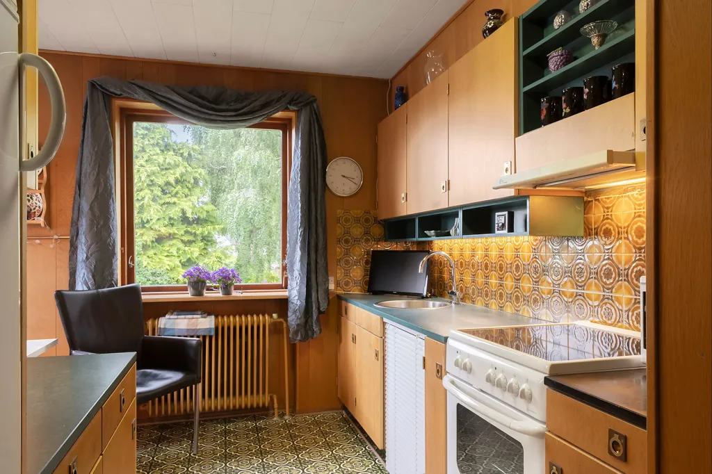 Cuisine - Villa with 70s Character in Kolding