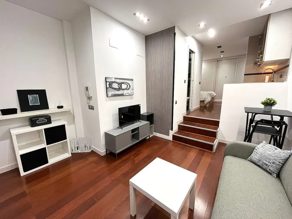 Séjour - 1-Bedroom Apartment with Terrace in Retiro