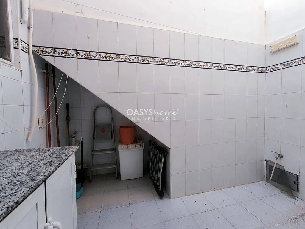 Pesuköök - Ground Floor Apartment with Sea View in Los Urrutias