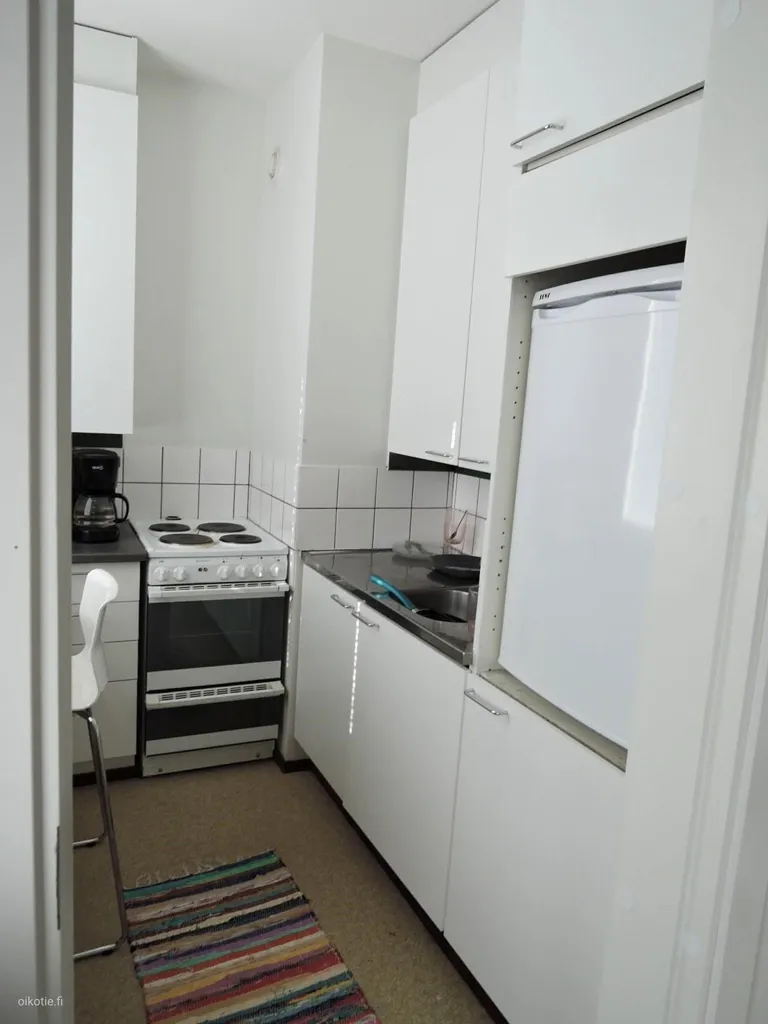 Cuisine - Modernised Studio with Balcony in Rauma