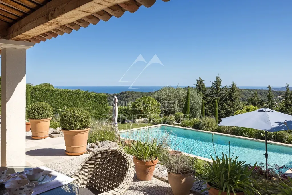 Bassein - Provençal Villa with Sea View in Vence