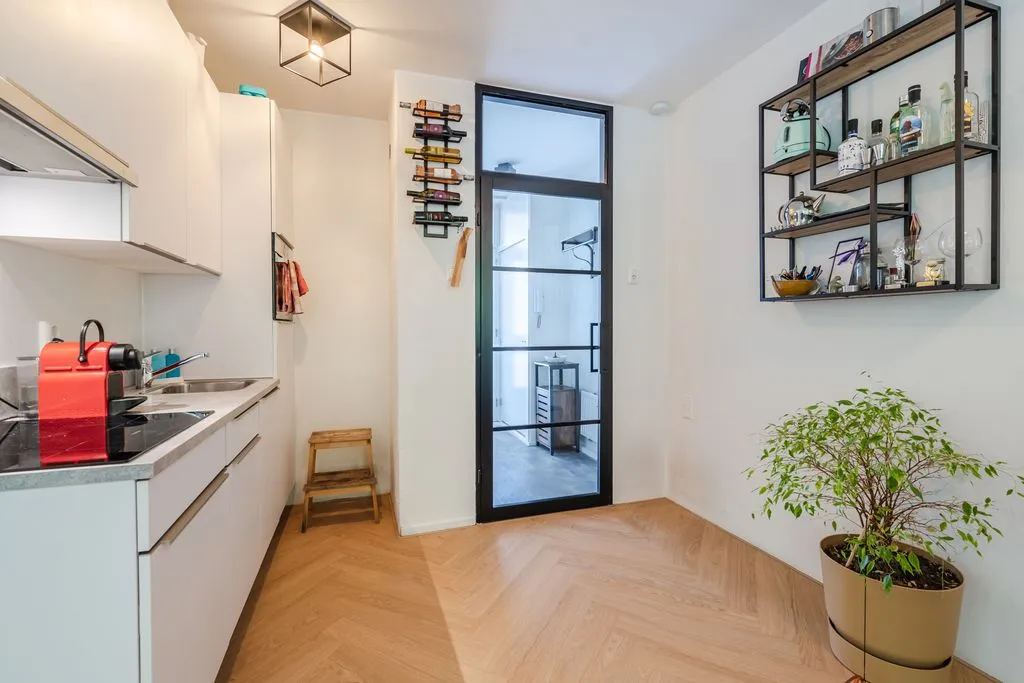 Köök - Apartment with Garage in Bilthoven