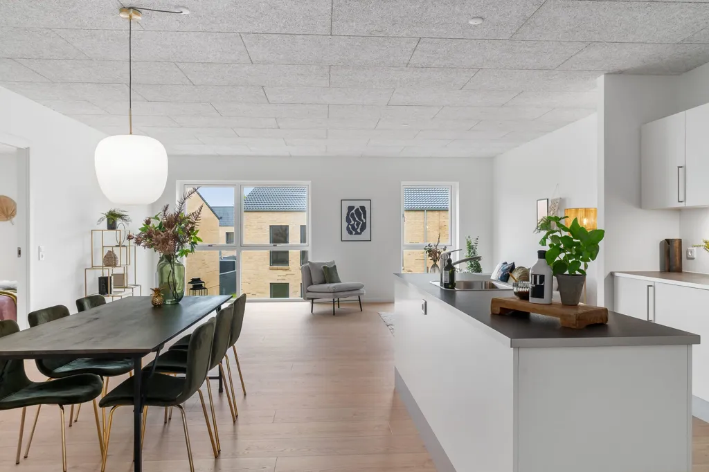 Cuisine - 2-5 Bedroom Flats with Balcony in Silkeborg