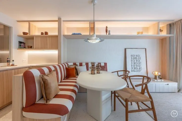 Salle à manger - Appartement avec Vue Mer à Knokke-Heist