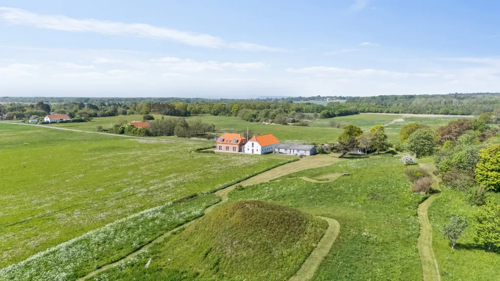 Vista aerea - Detached House with Garden in Ebeltoft