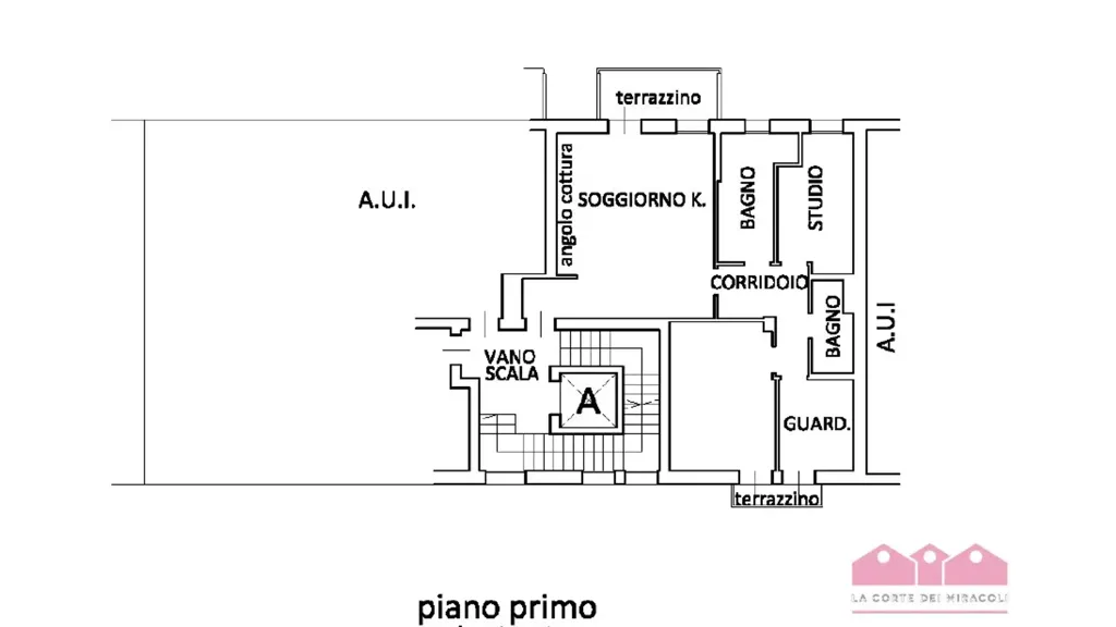 Plaan - Elegant Two-Bedroom with Studio in Vicenza