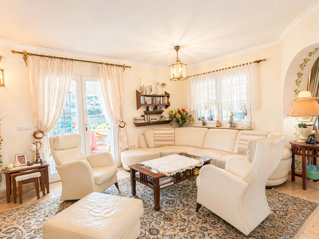 Séjour - Sea View Villa with Pool in Benissa Costa