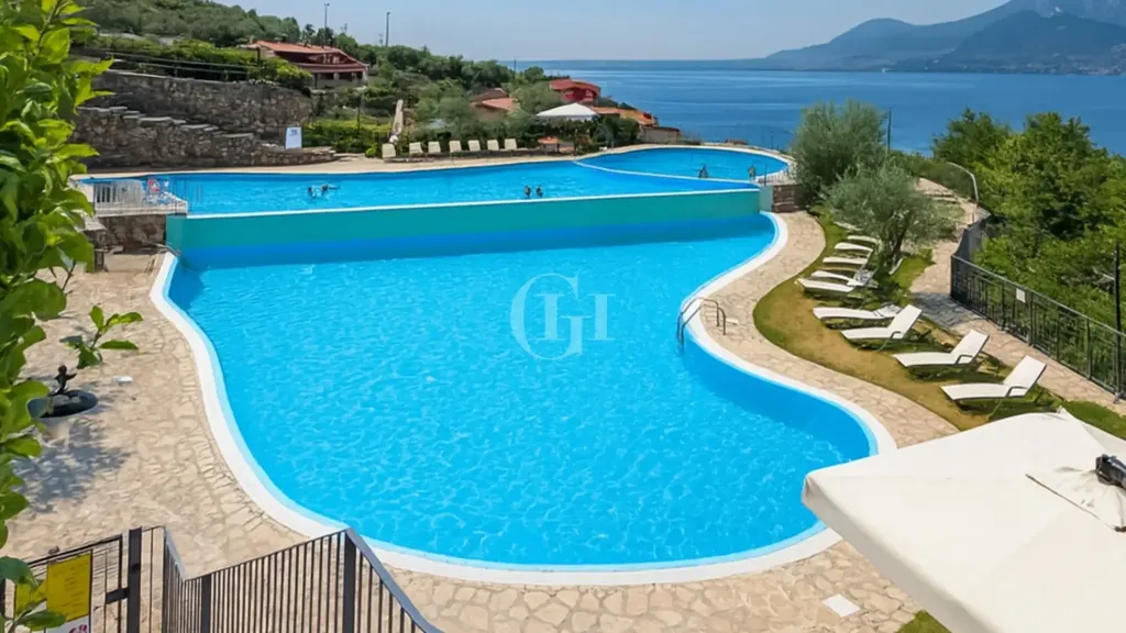 Bassein - Villa with Private Terraced Garden in Brenzone