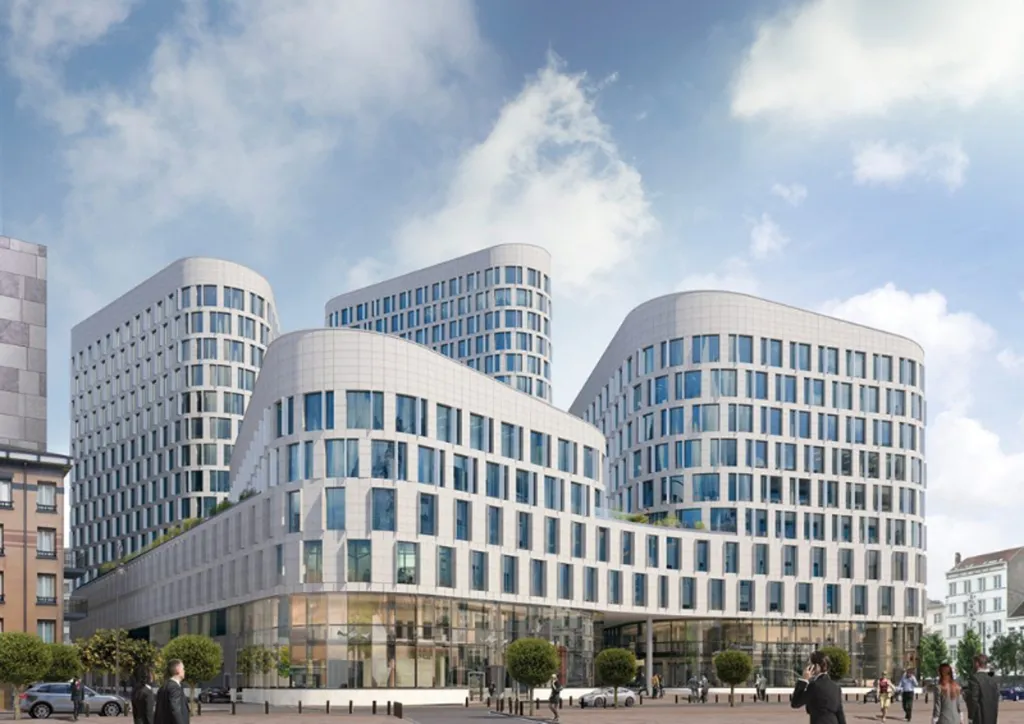 Extérieur - Bureaux Neufs avec Horeca à Bruxelles