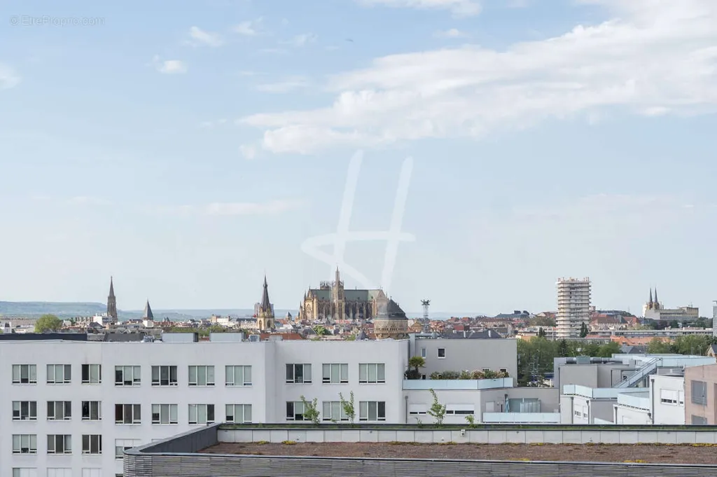 Terrasse - Duplex avec Vue Panoramique à Metz Nouvelle Ville