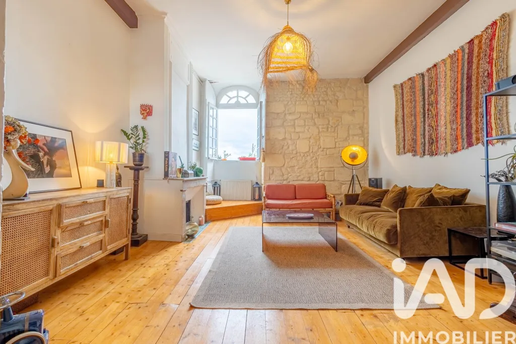 Soggiorno - Duplex Apartment with Garonne View in Bordeaux