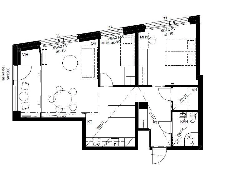 Plaan - Modern Flat with Conservatory in Aurinkolahti
