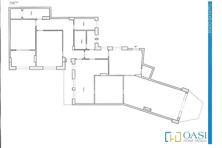 Plaan - Spacious Apartment with Balcony in Monteverde, Rome
