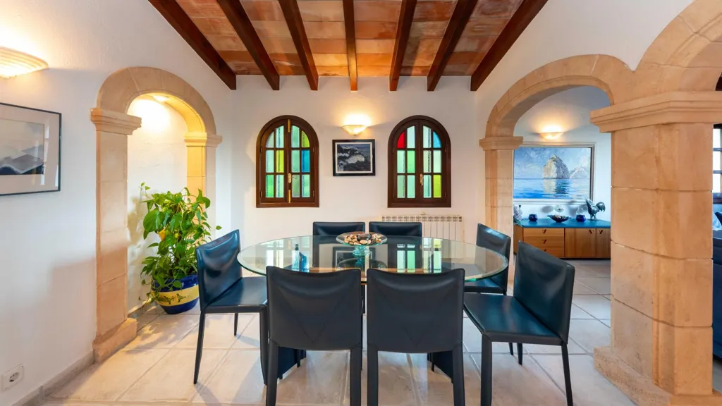 Sala da pranzo - Villa with Sea Views in Pollença