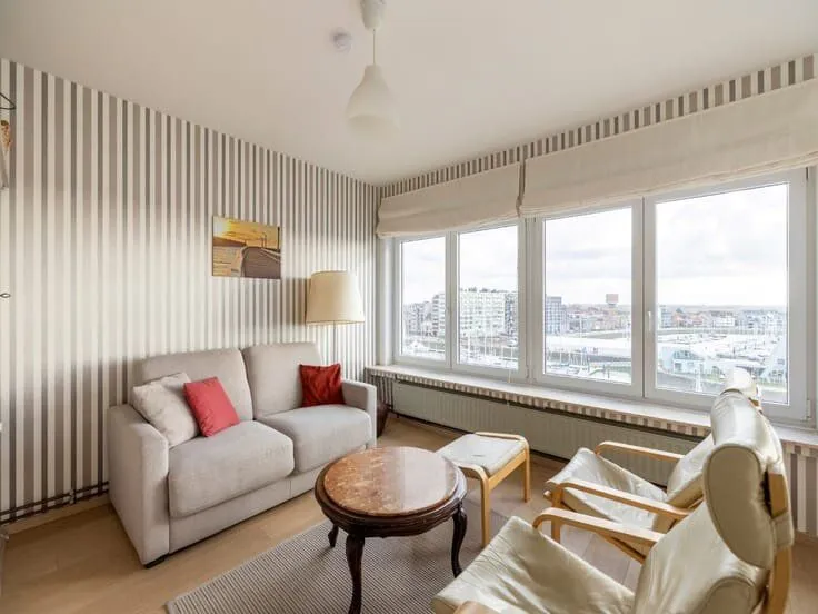 Elutuba - Sunlit Seafront Flat in Blankenberge