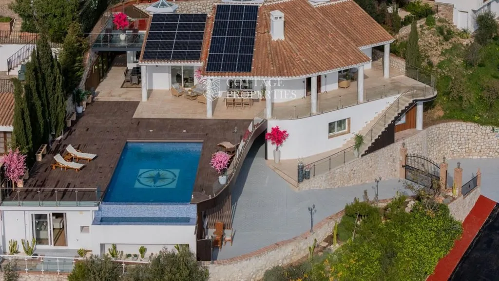 Õhuvaade - Luxury Villa with Sea Views in Mijas