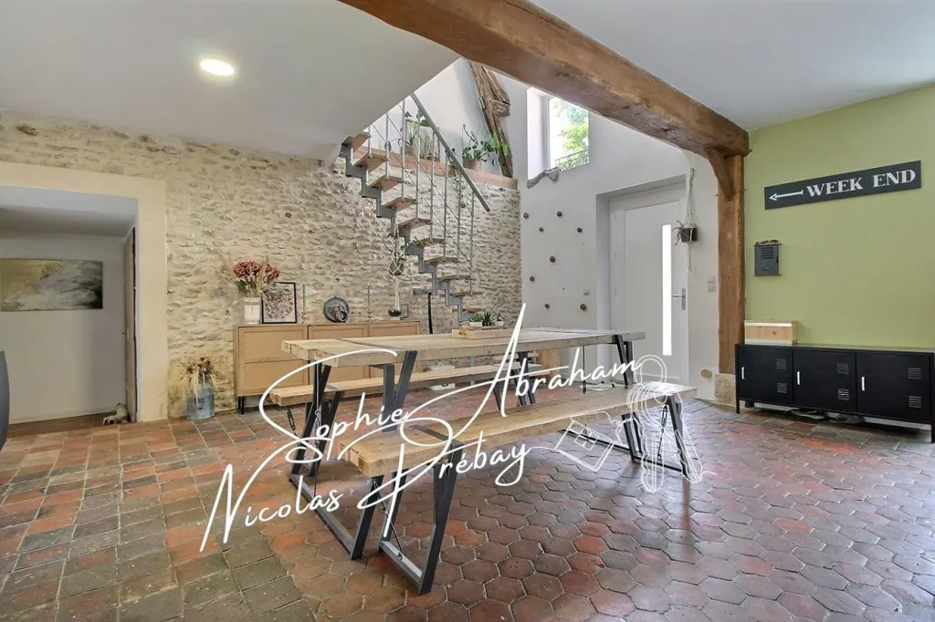 Entrée - Maison en Pierres avec Jardin et Terrasse à Gommerville